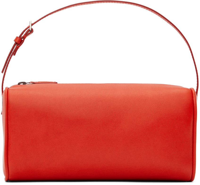 Shop The Row Red 90's Bag In Ra Red Ans