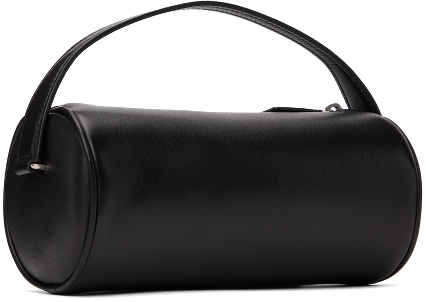 Shop The Row Black Round 90's Bag In Blans Black Ans