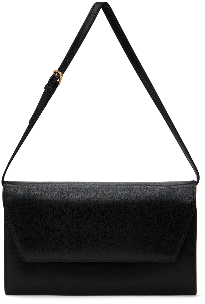 Shop The Row Black Evening Clutch In Blsg Black Shg