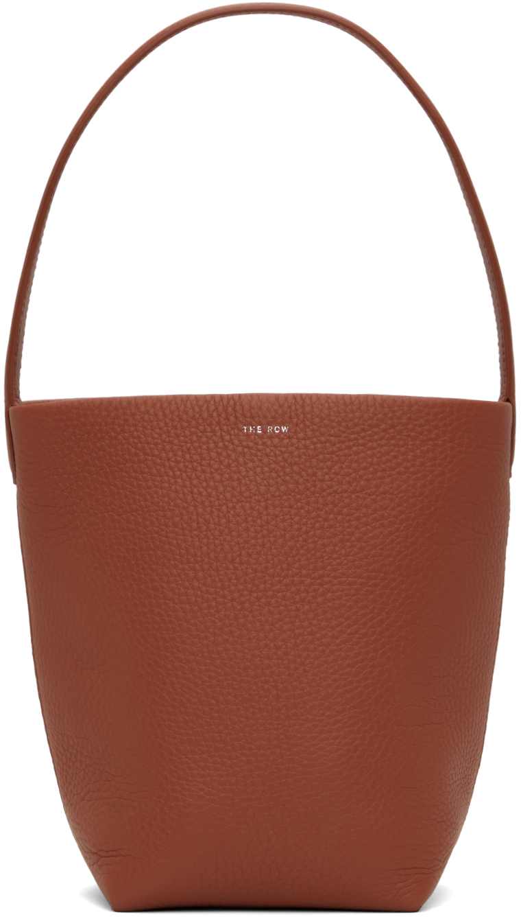 新作2025★THE ROW ★ スモール N/S パーク トート ♪ レッド The Row: Red Small N/S Park Tote | SSENSE
