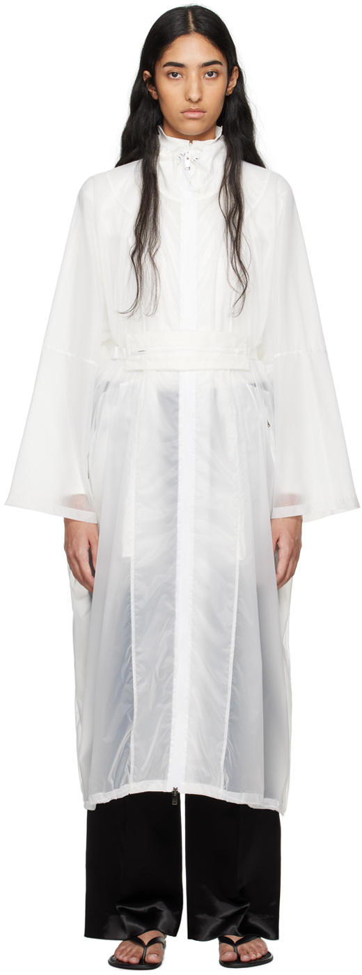 【関税込み】The Row ホワイト Silva コート White Silva Coat by The Row on Sale