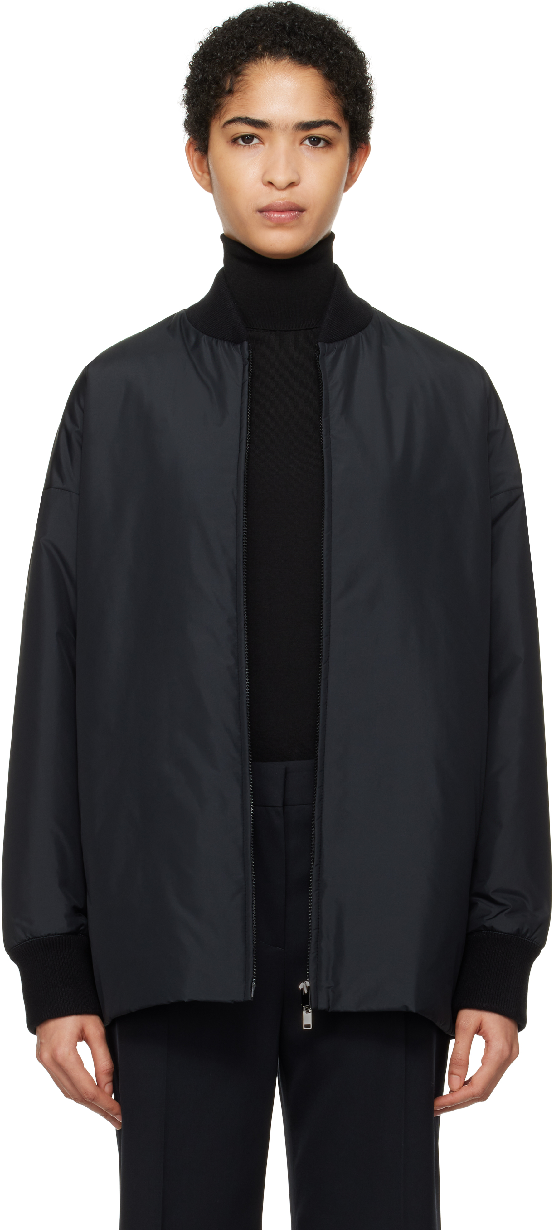 Black Vito Bomber Jacket