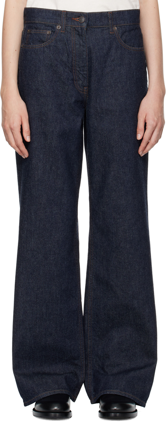 Shop The Row Indigo Dan Jeans In Ind Indigo