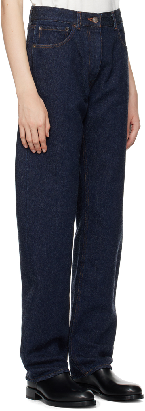 THE ROW INDIGO BERTY JEANS