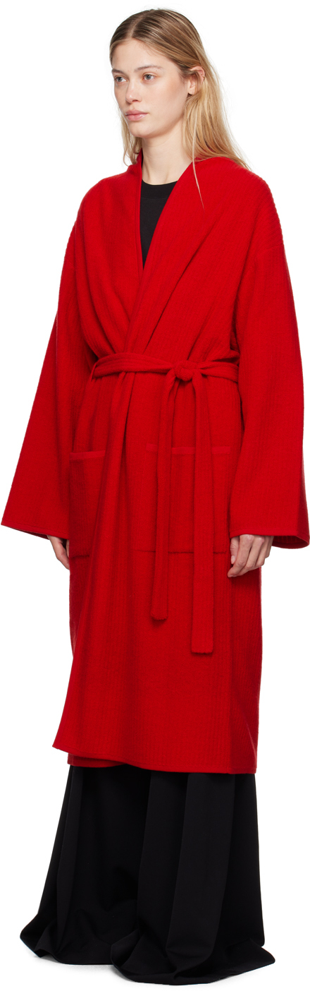 The Row Ghali Robe In Lik Lipstick