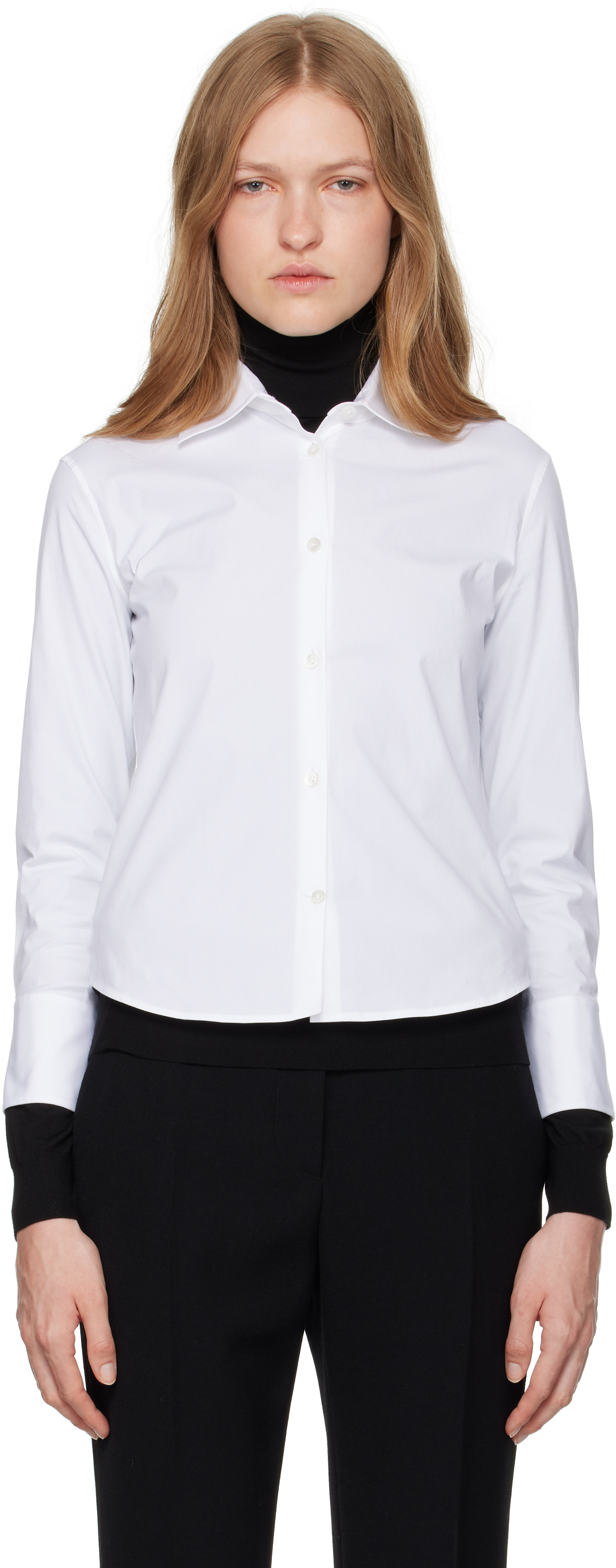 Shop The Row White Frou Shirt In Wht White