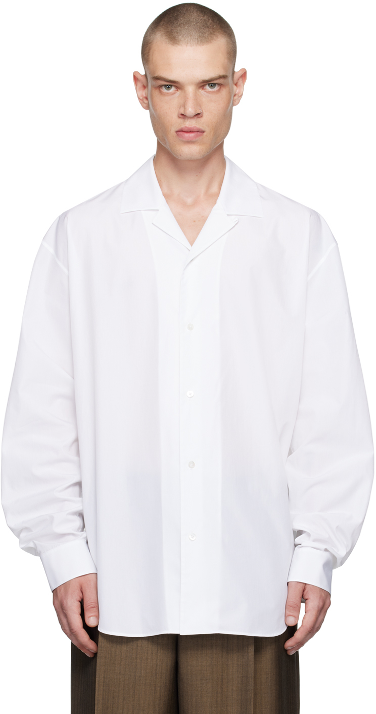 Shop The Row White Valio Shirt In Wht White