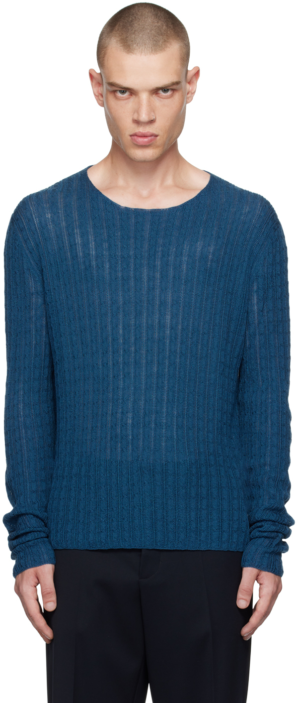 Navy Vico Sweater