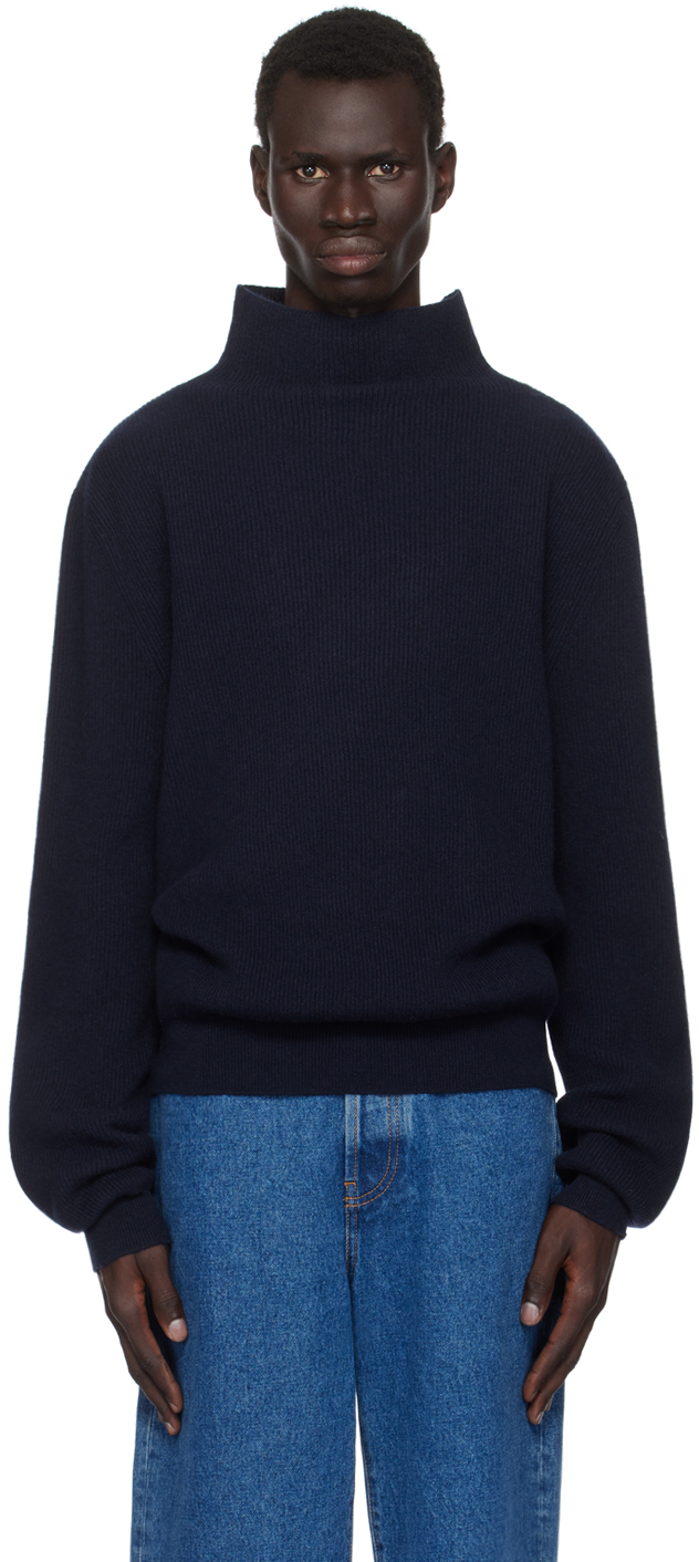 The Row ザロウ Daniel セーター カシミヤ ブラック The Row メンズ ニット & スウェット | SSENSE 日本