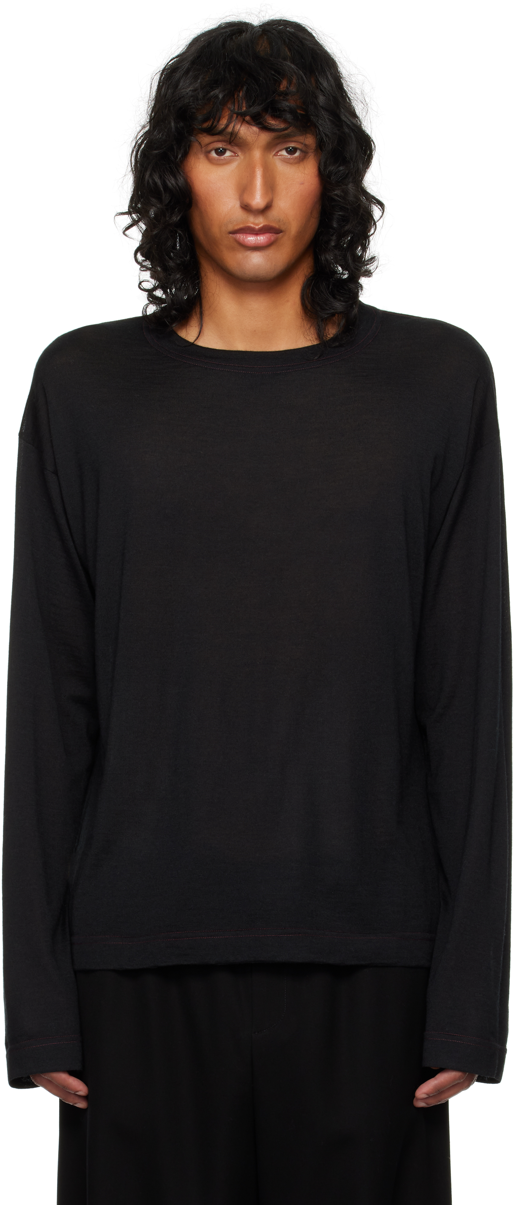 【関税込み】The Row ブラック Angelo Tシャツ 関税込み】The Row ブラック Angelo Tシャツ Black Angelo T