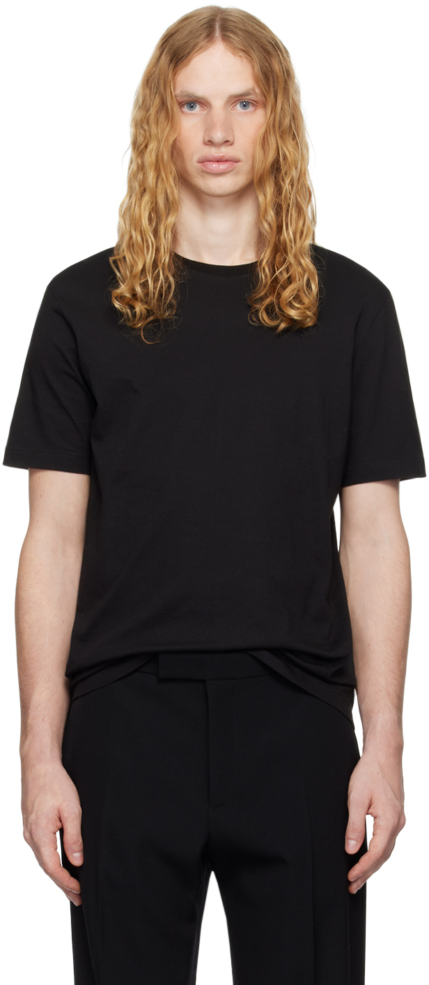 The Row: ブラック Luke Tシャツ | SSENSE 日本