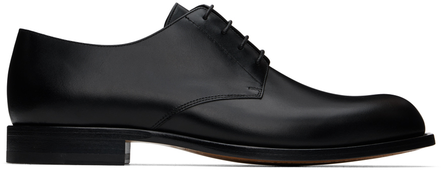 Black Novus Leather Derbys