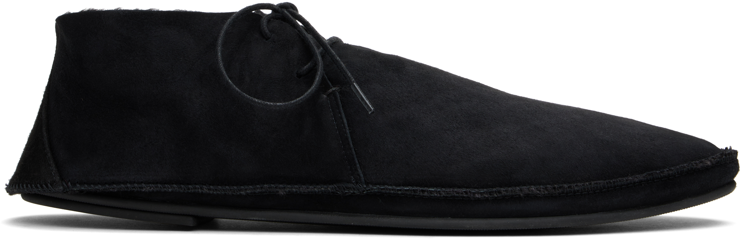シューズ・サンダルその他 [The Row] Tyler Lace Up Shoe in Suede The Row Tyler Lace-Up Shoe in Ash Brown | Santa Fe Dry Goods