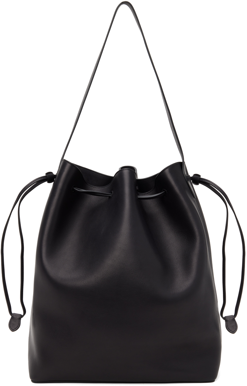 the row black belvedere tote