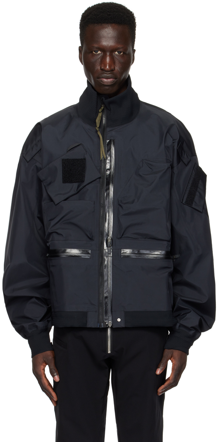 Black RMST Steep Tech Bomb Shell Jacket