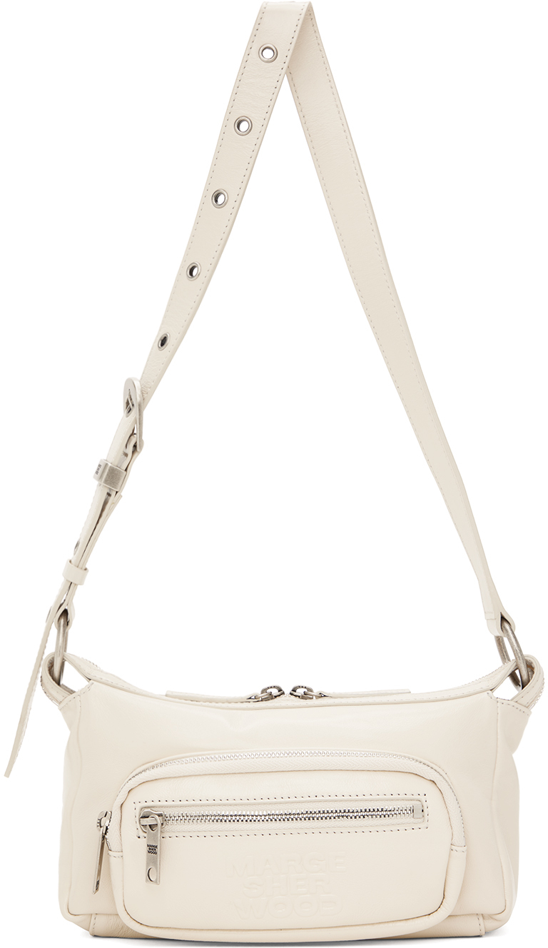 [Margesherwood ] / ☆ FLAT POCKET SHOULDER / cream plain MARGESHERWOOD FLAT POCKET SHOULDER_cream plain – SeoulSeoul