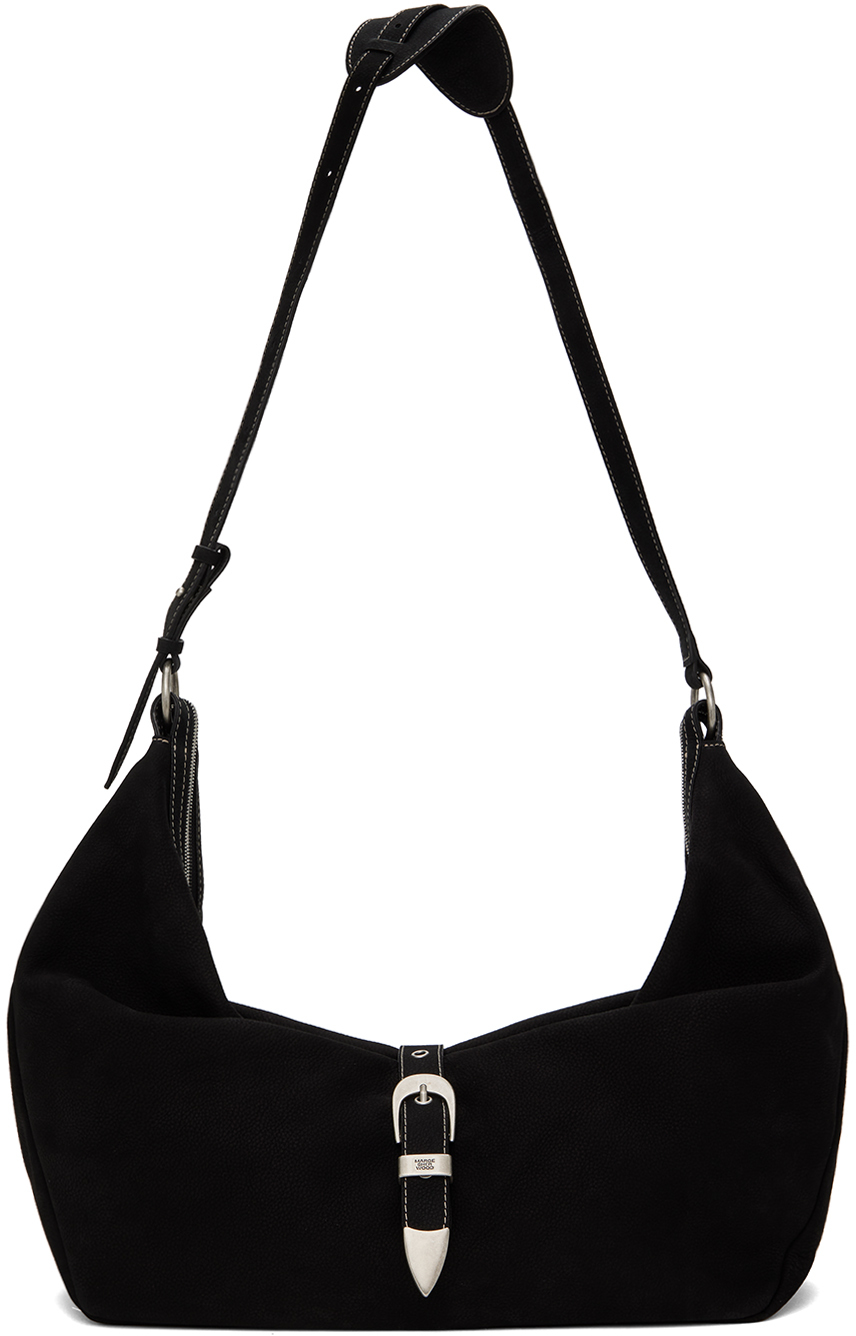 MARGESHERWOOD ブラック ベルト バッグ Black Belted Bag by MARGESHERWOOD on Sale