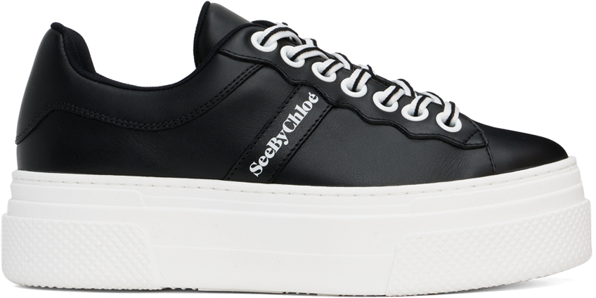 See by Chloé Black Essie Sneakers