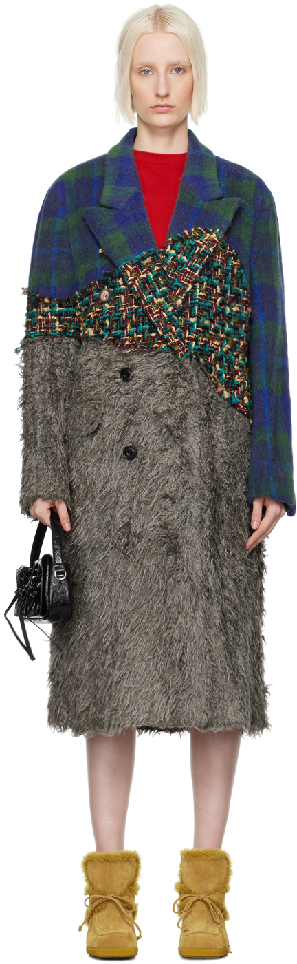 Multicolor Panni Custom-Like Coat by Andersson Bell on Sale