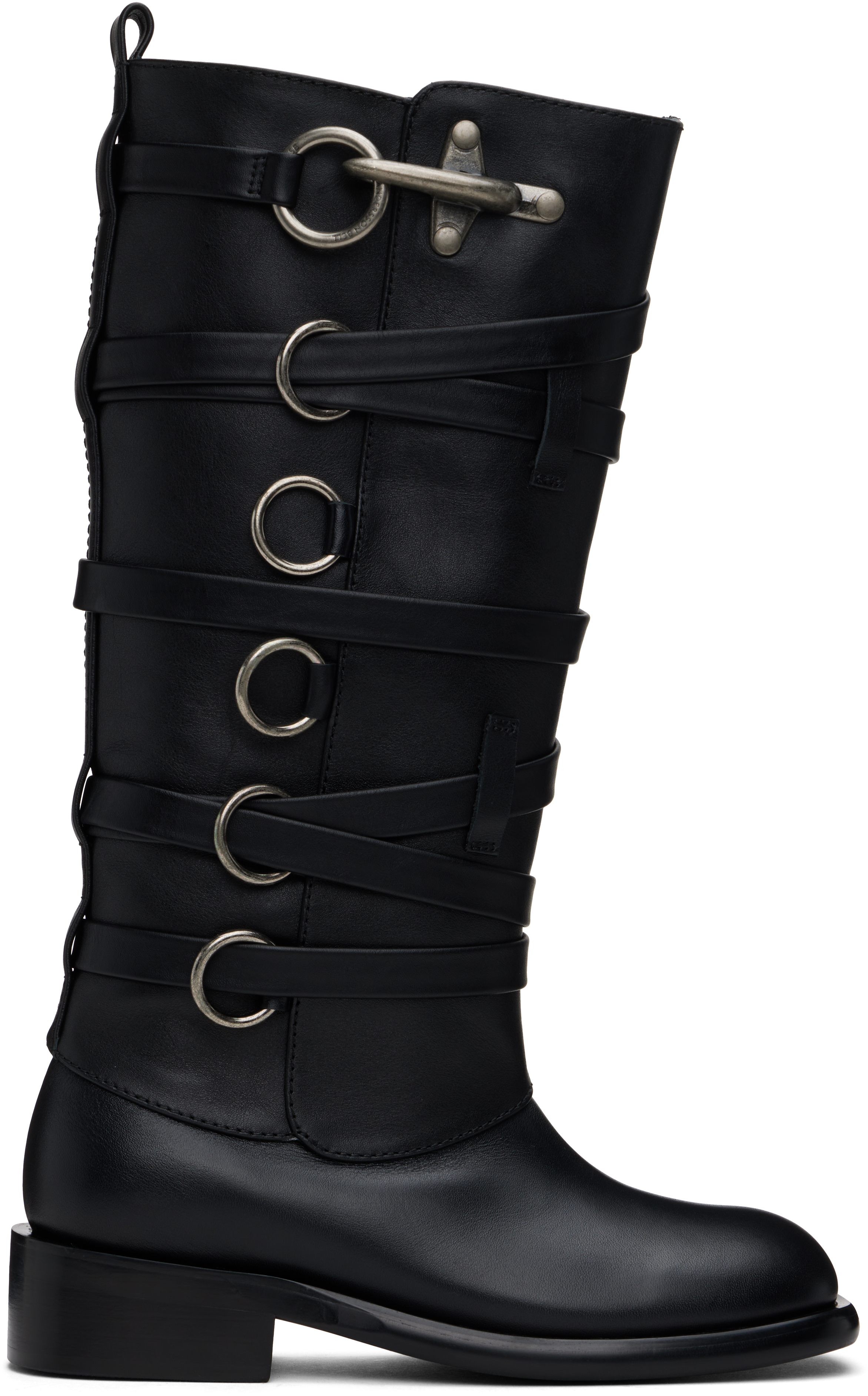 【関税込み】Andersson Bell ブラック Everett ブーツ Black Everett Boots by Andersson Bell on Sale