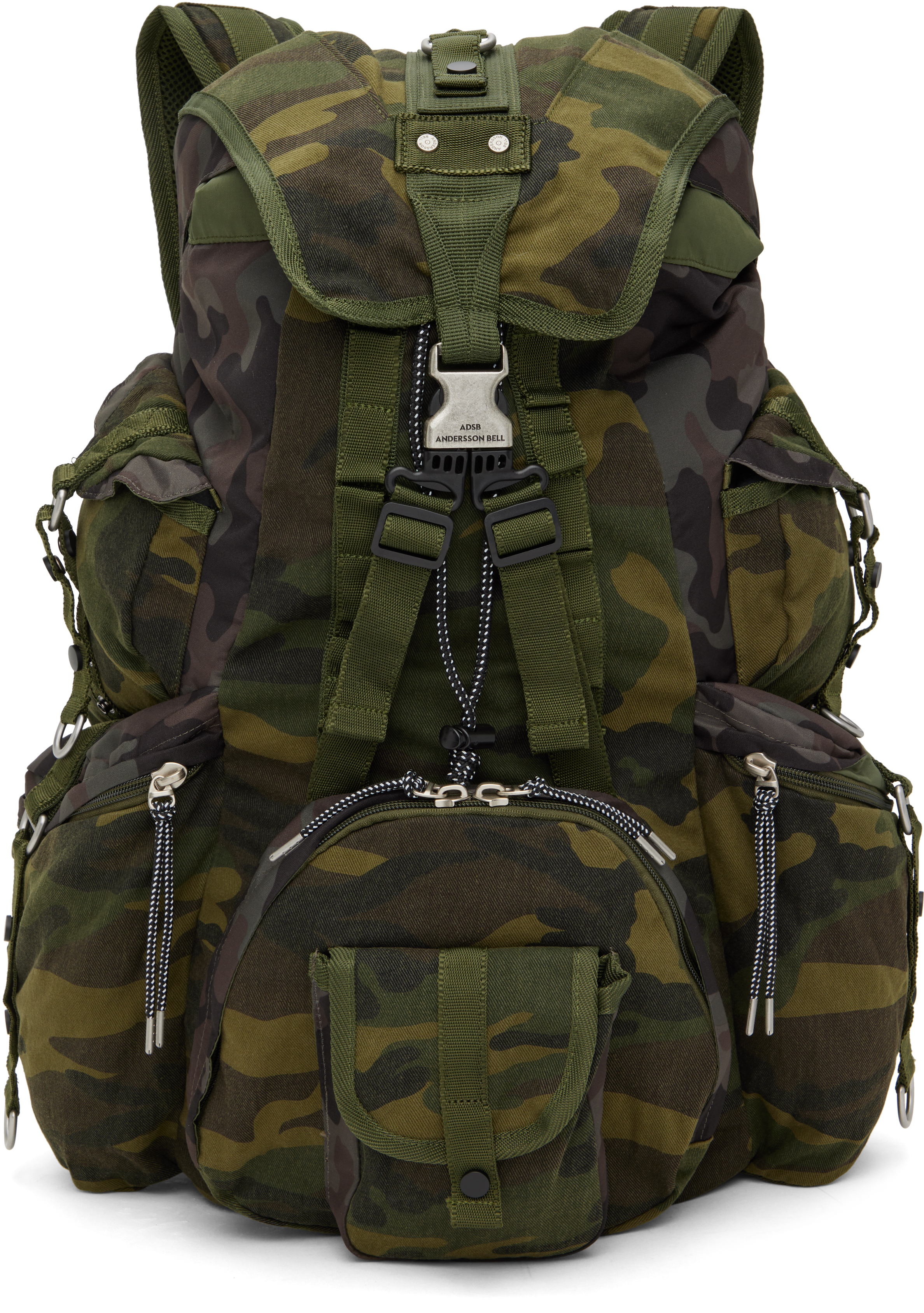 Green Camouflage Berlin Backpack