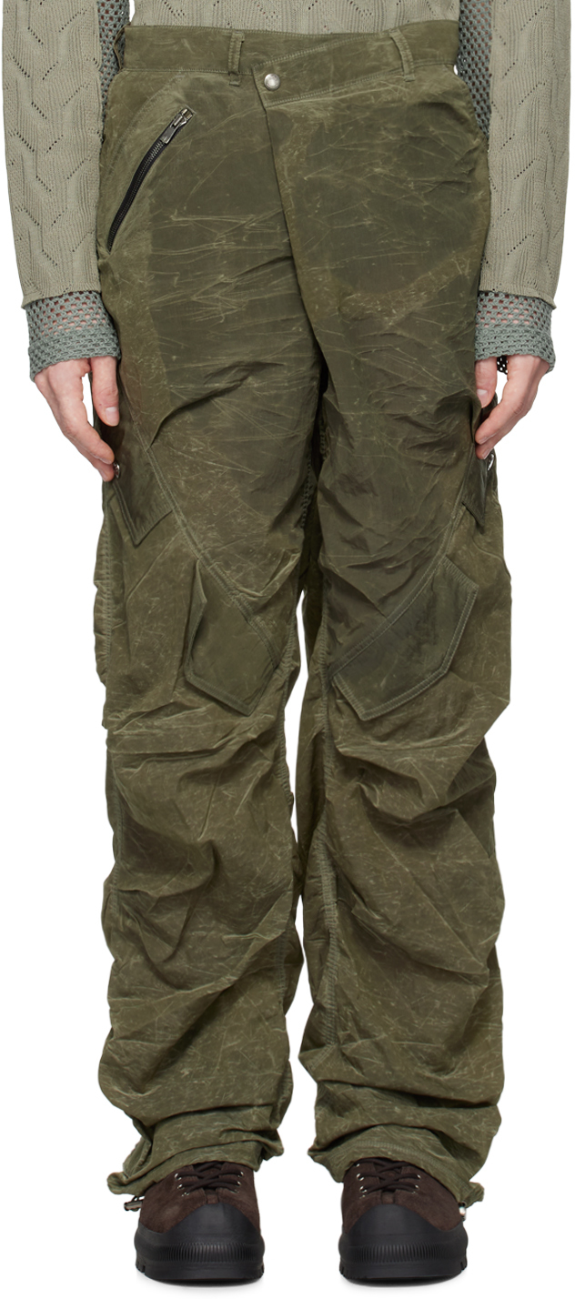 Khaki Xeno Multi Military Trousers