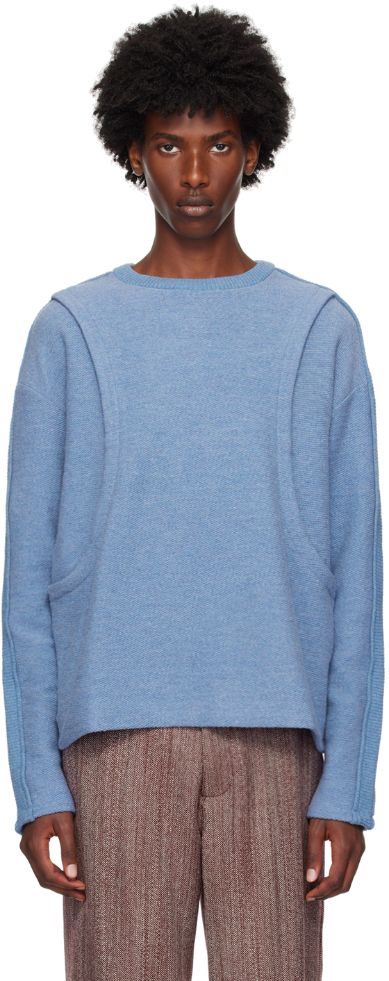 Shop Andersson Bell Blue Amanes Sweater