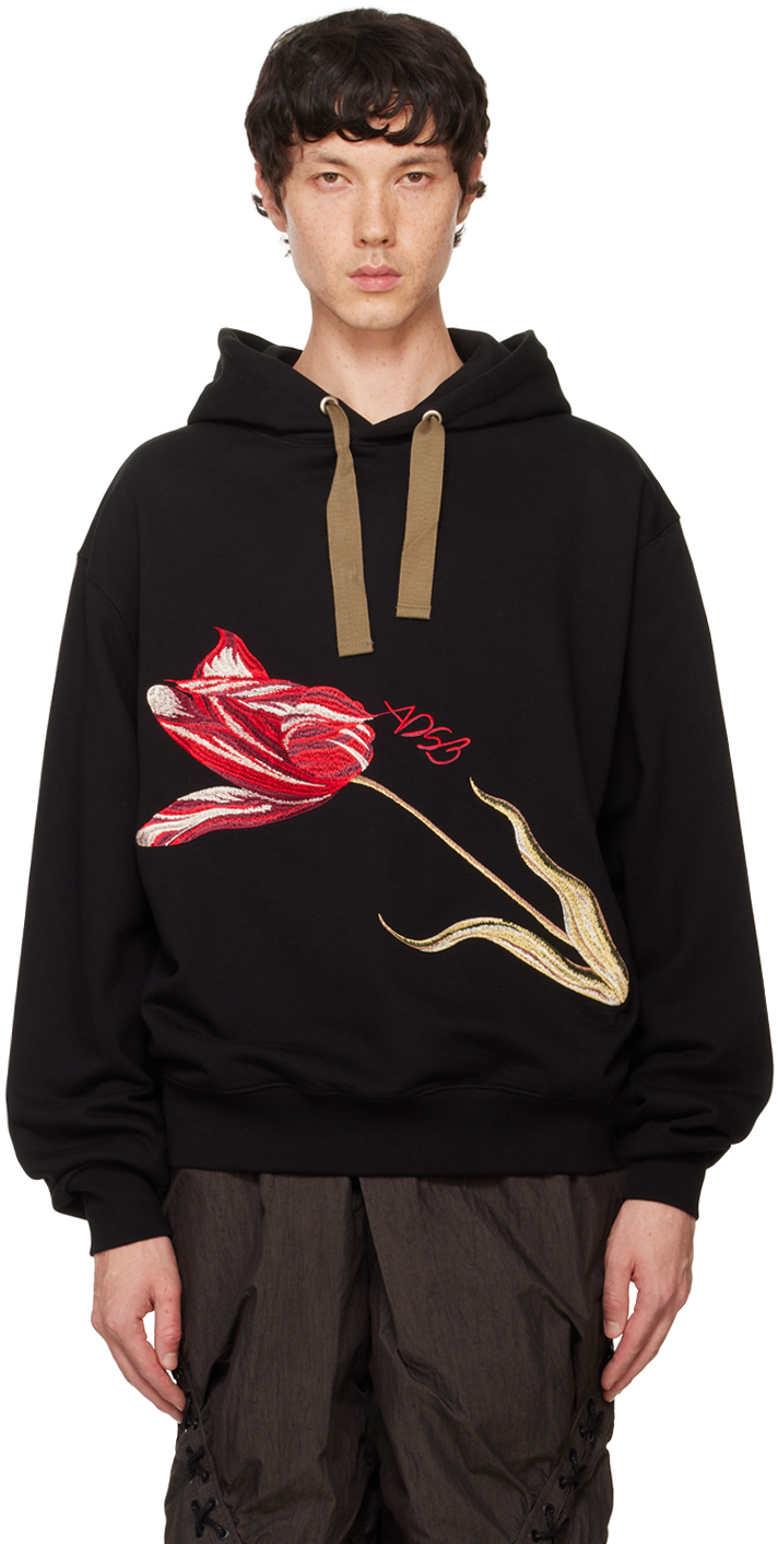 Black Essential 
ADSB
 Fiore Hoodie