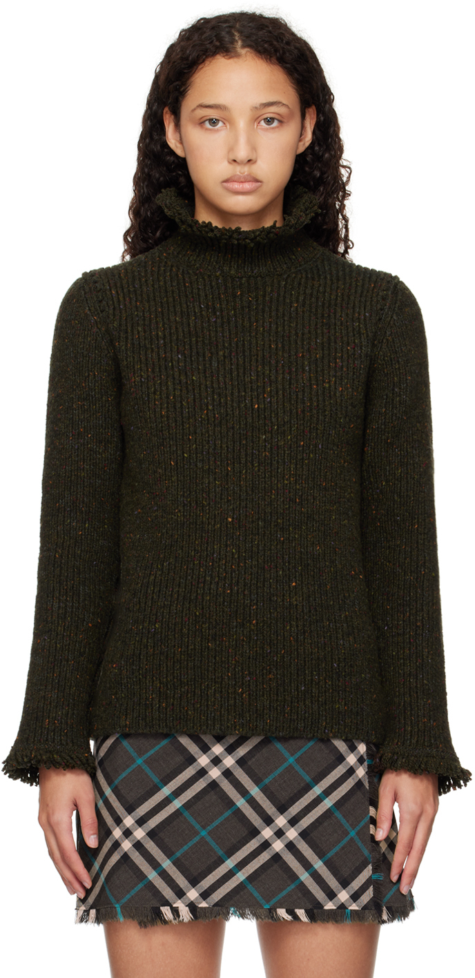 Green Wool Sweater