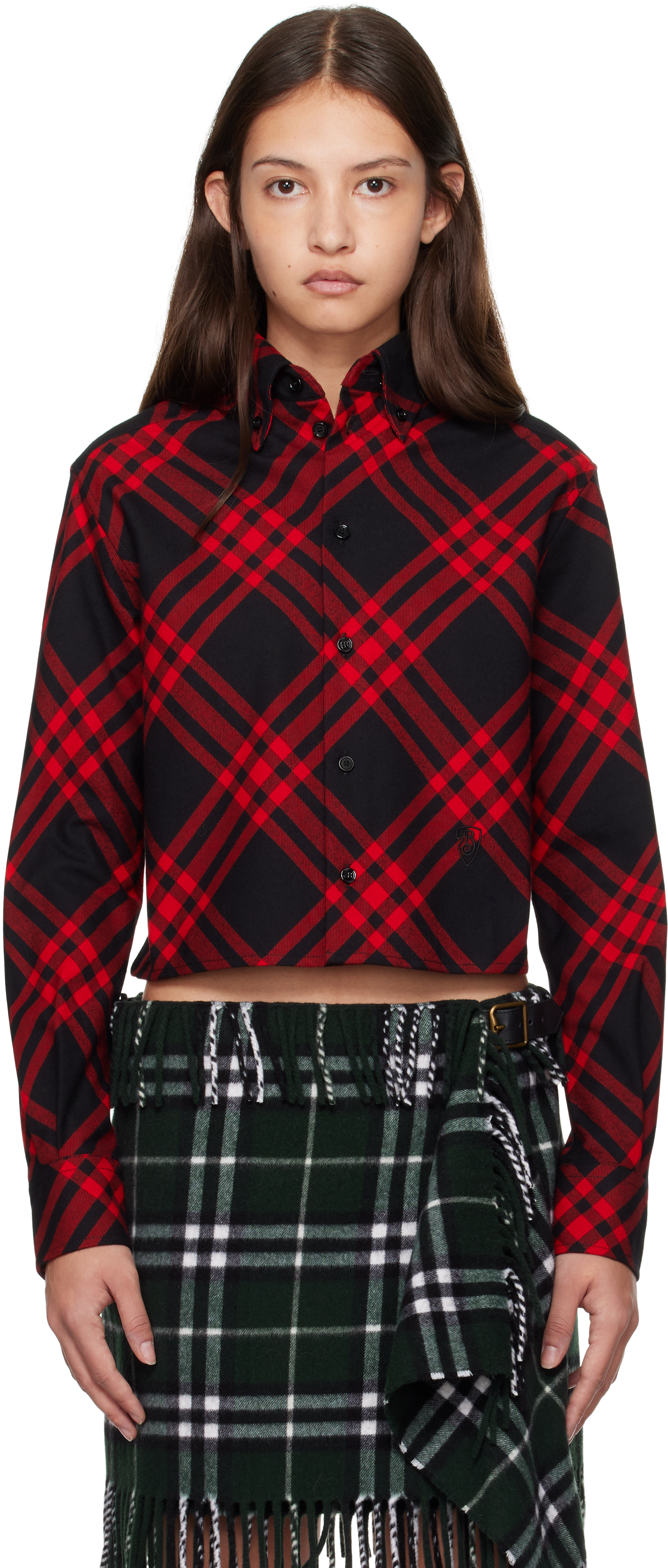 Red & Black Check Shirt