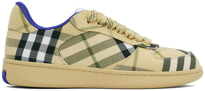 スニーカー Burberry Terrace Sneakers - Burberry - Synthetic - Beige 26964305_56890504_600.jpg