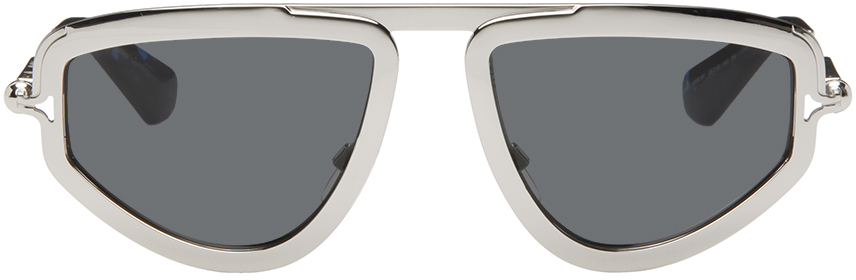 Silver Aviator Sunglasses