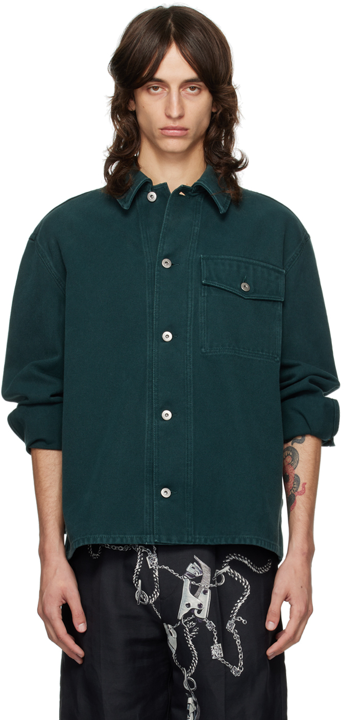 Green EKD Denim Overshirt