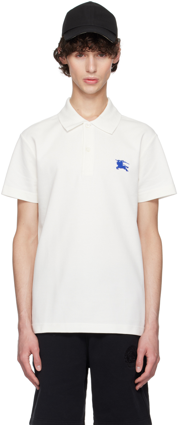 White Cotton Polo