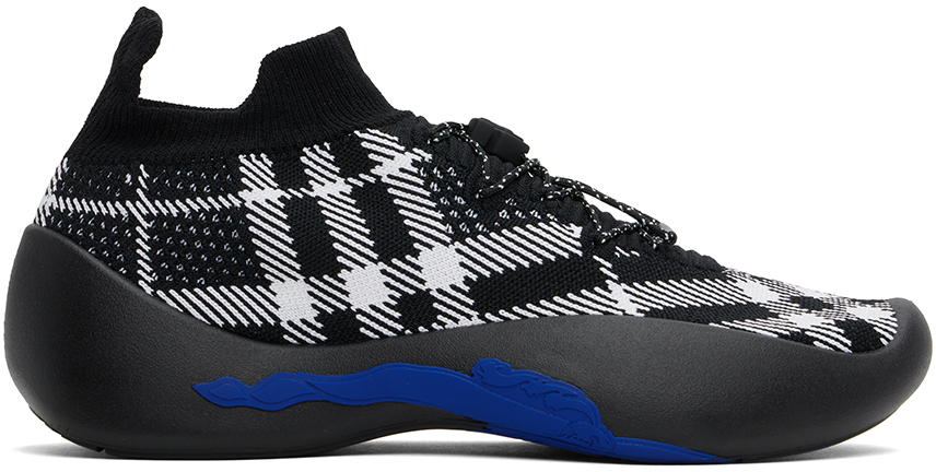 スニーカー Burberry Neptune Sneakers In Check Knit 5353B4C1-6E80-409B-89BF-