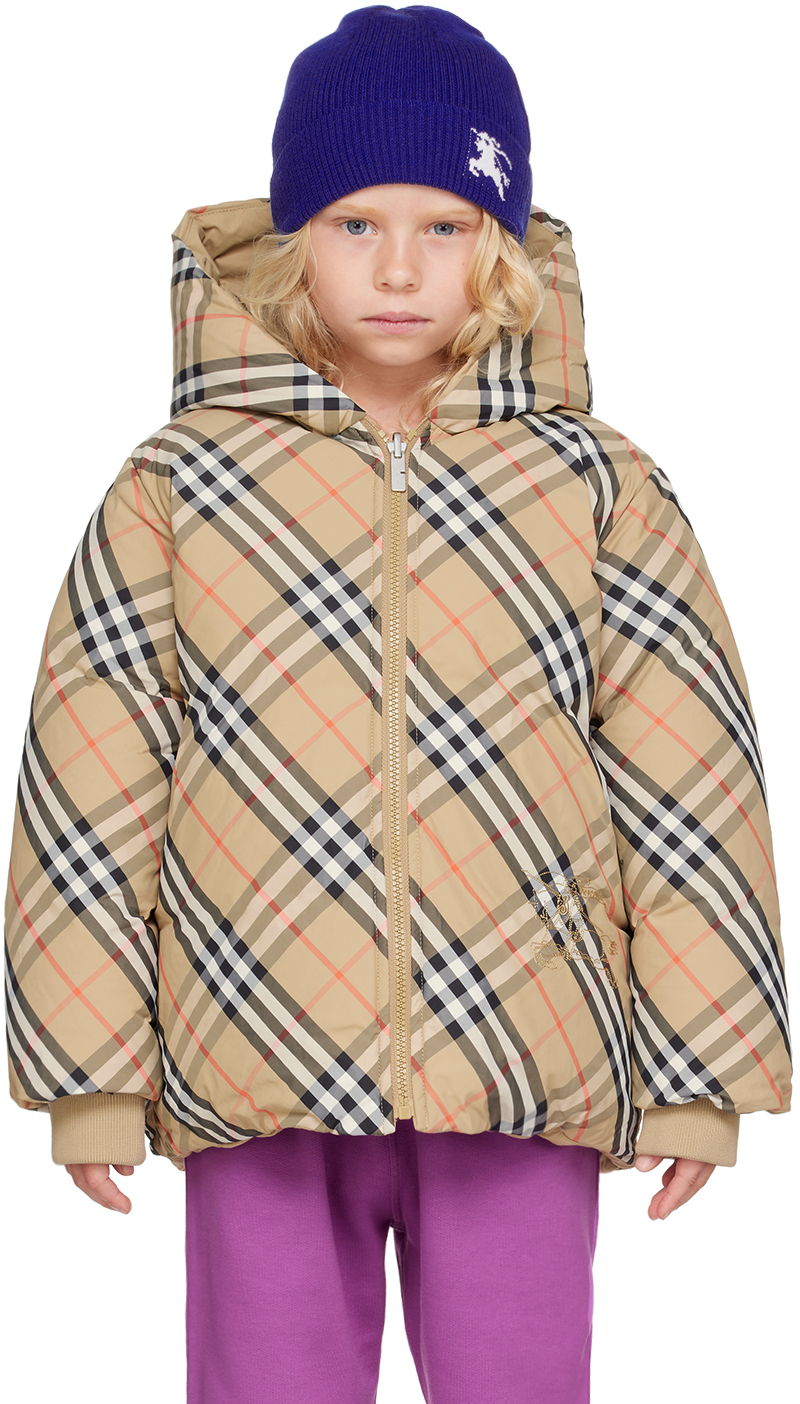 Fashion burberry kids jacket