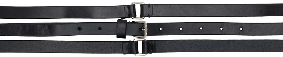 Black Kepa Triple Wrap Belt