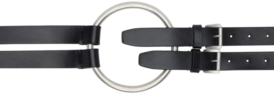 Black Bobby Double Belt