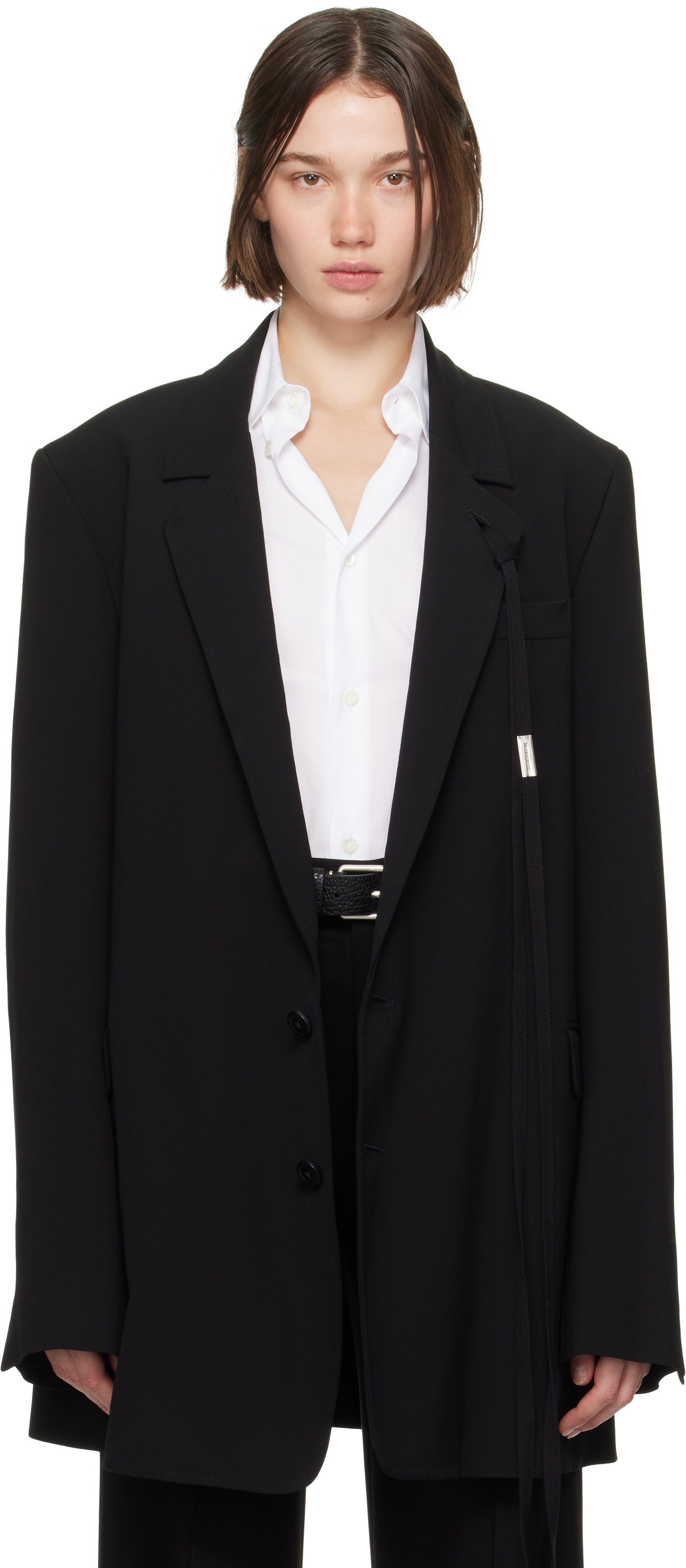 Black Agnes High Comfort Tailored Blazer