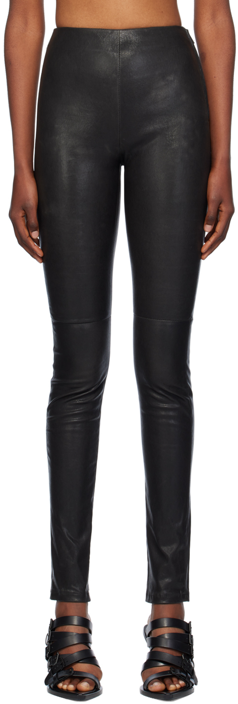 Ann demeulemeester clearance leather pants