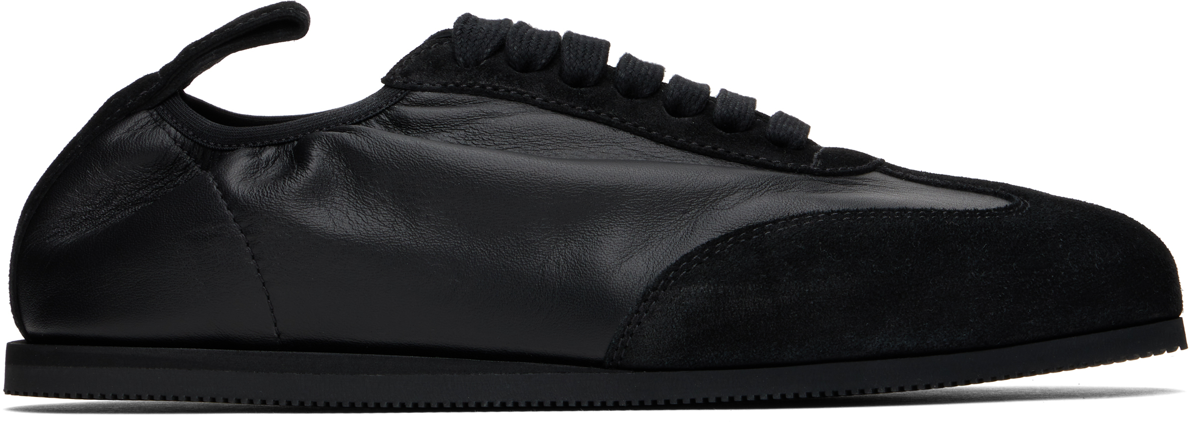 Black Sami Low-Top Boxing Sneakers