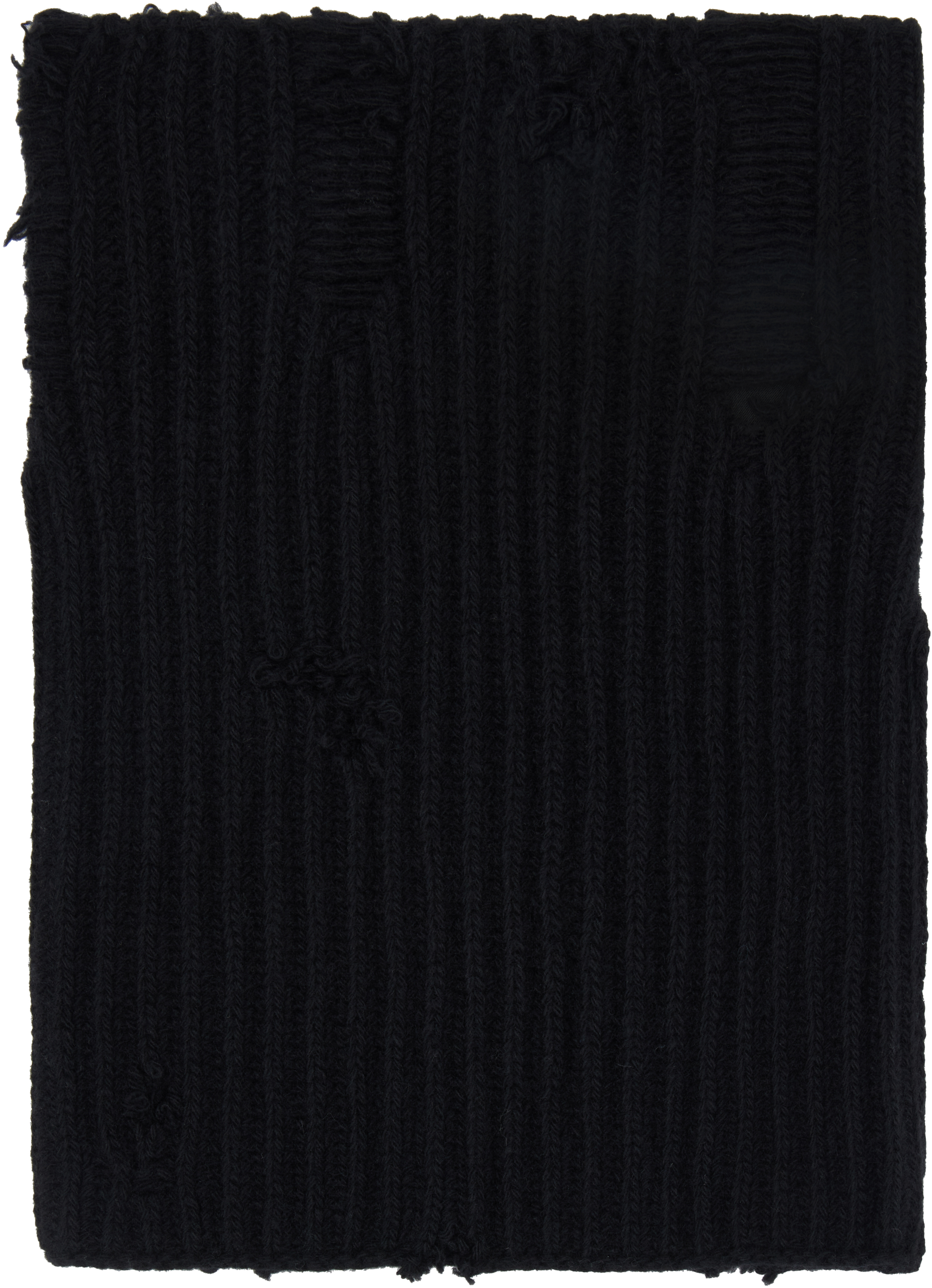 Ann Demeulemeester Black Alanta Neck Warmer