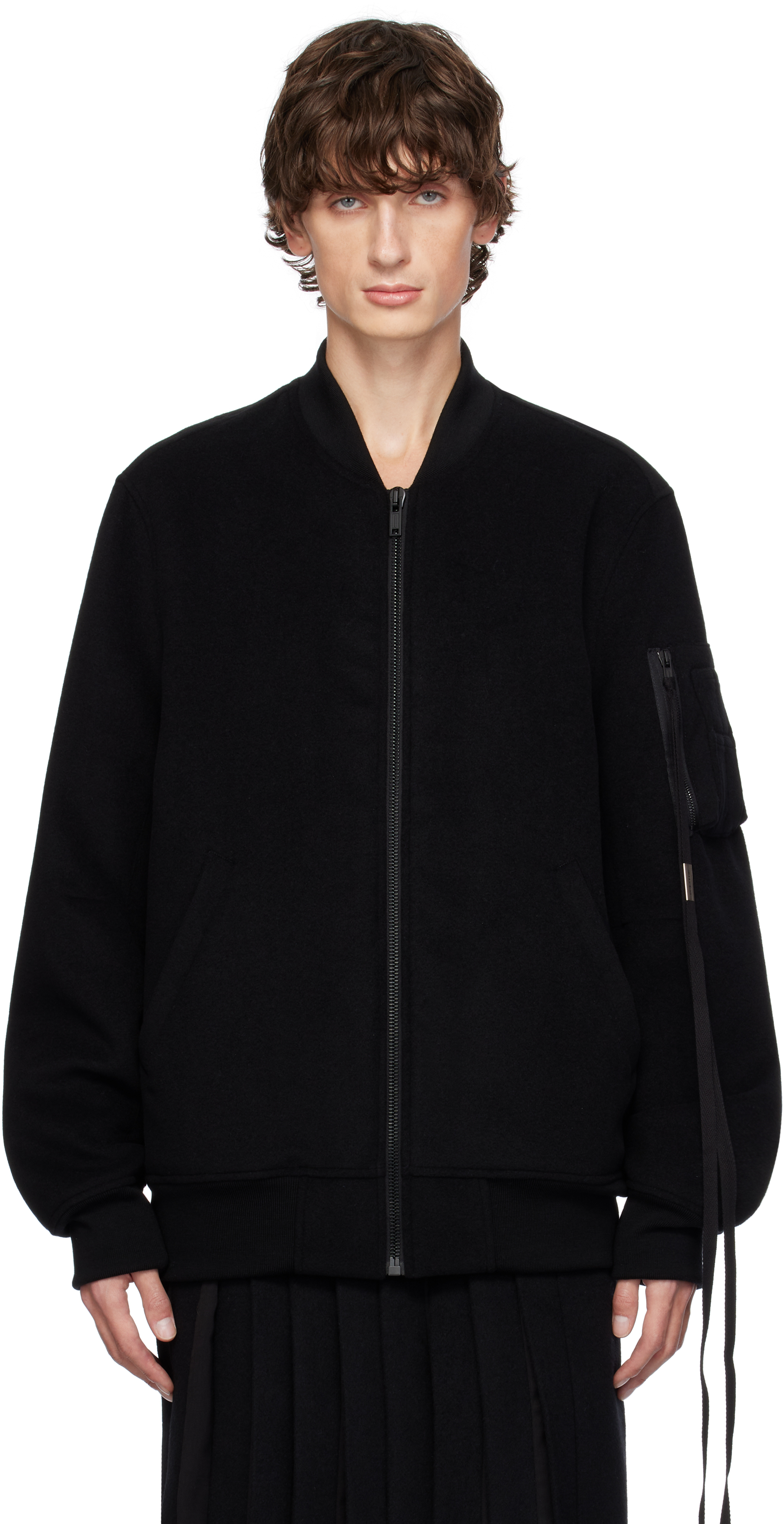 Black Dries Standard Bomber Jacket