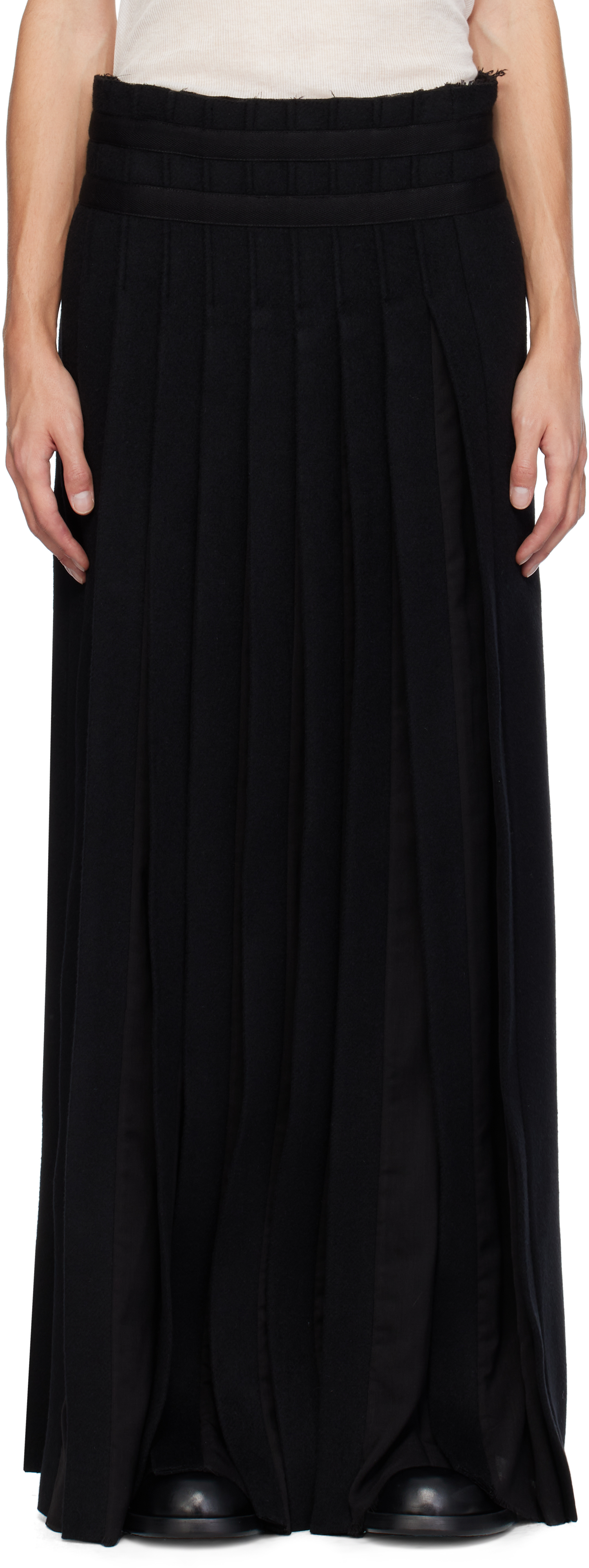 ANN DEMEULEMEESTER ブラック バルーンスカート 36 ANN DEMEULEMEESTER ブラック バルーンスカート 36 - メルカリ