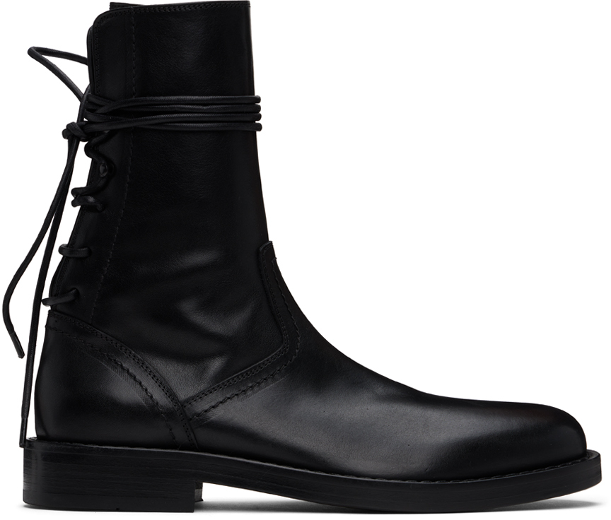 Black Heiko Ankle Boots