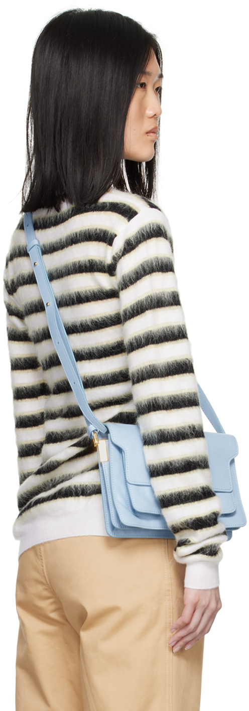 Marni Striped Crewneck Pullover In Rgw05 Alabaster