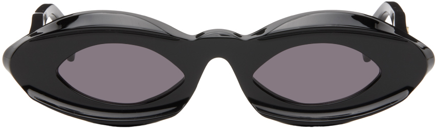 Marni Dark Doodad アセテートサングラス Marniのブラック Dark Doodad サングラスがセール中