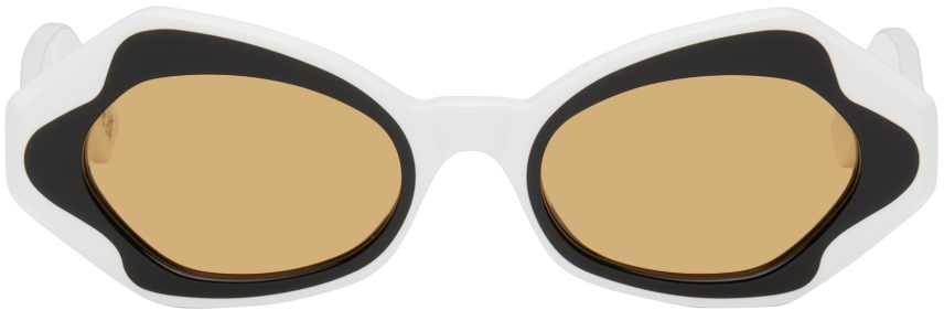 Marni White Retrosuperfuture Edition Unlahand Sunglasses