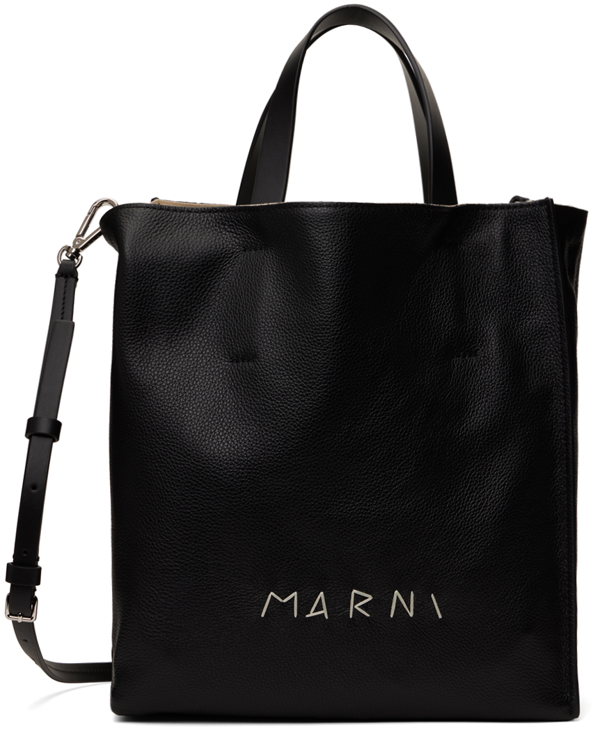 Black Museo Soft Small Tote