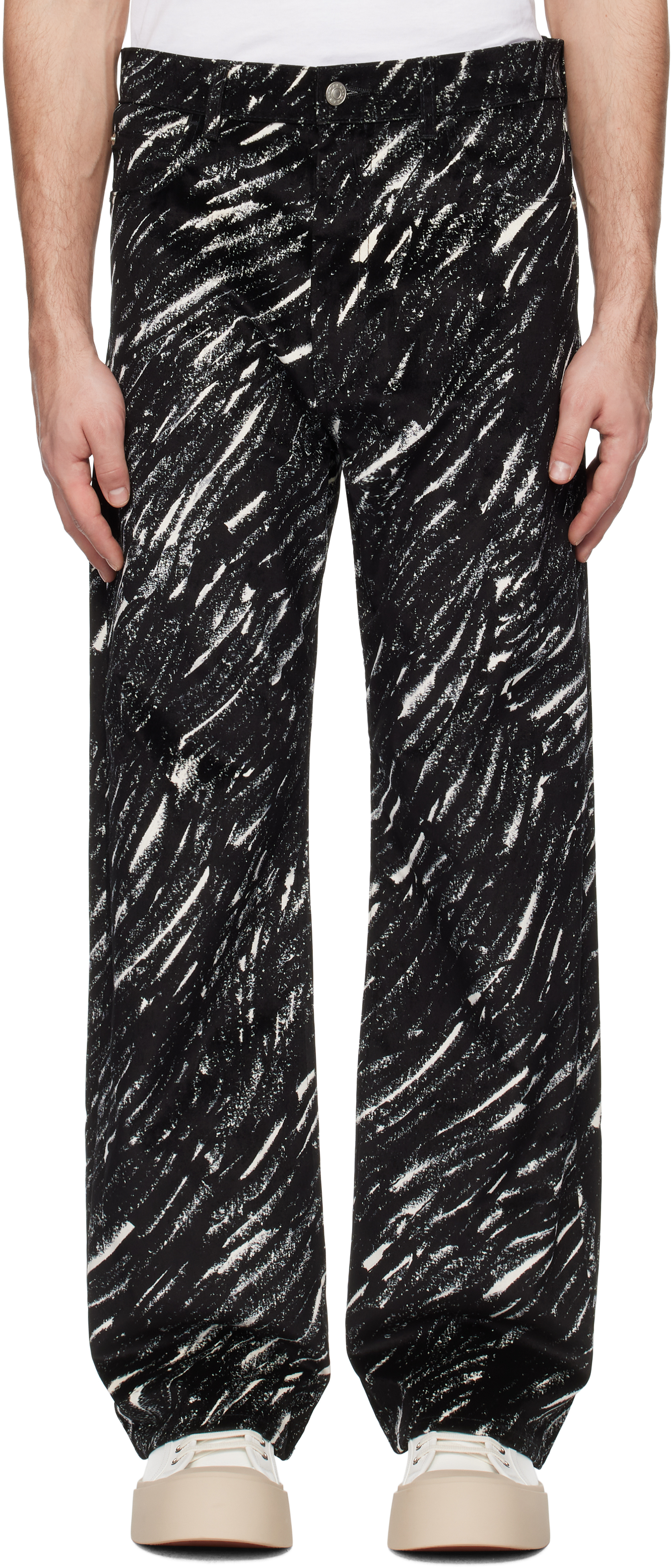 Marni Jeans In Multicolor
